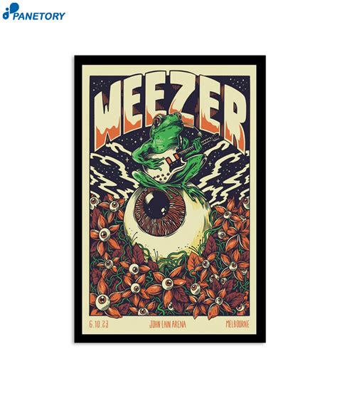 Weezer Setlist at John Cain Arena, Melbourne.